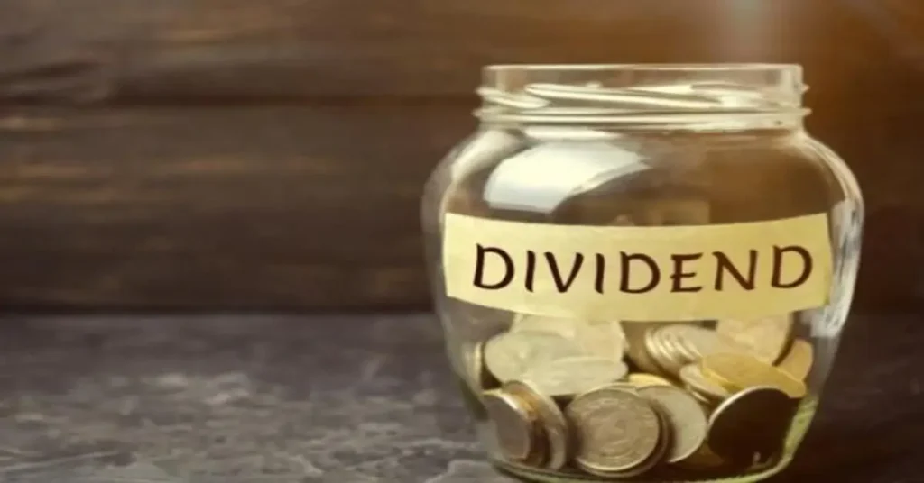 Collecting the dividens in a jar as part of the investing plan.