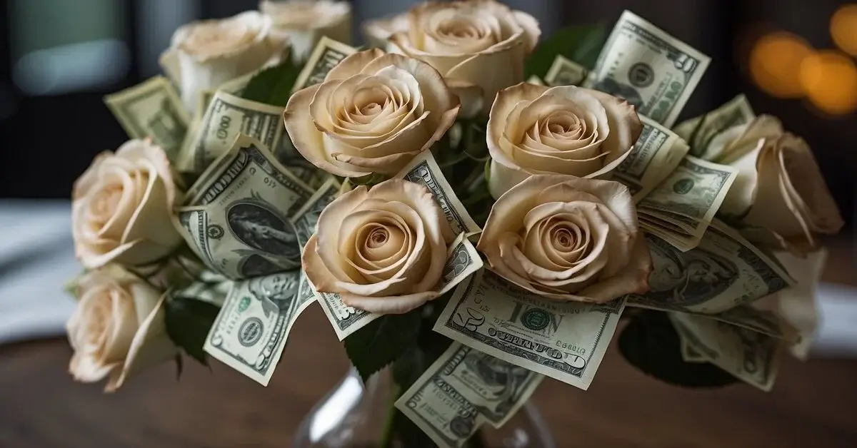 Money Rose Bouquet