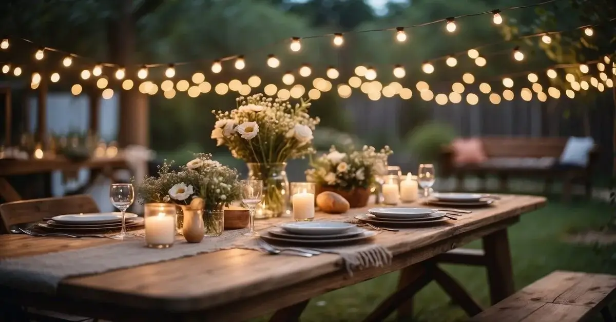 home wedding ideas on a budget