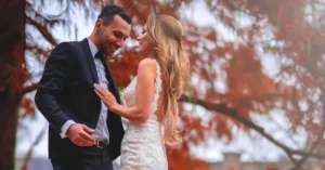 Fall Wedding Ideas On A Budget: a men and a woman marriage