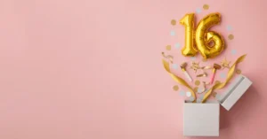 Sweet 16 Party Ideas On A Budget: a present for the 16th birthday